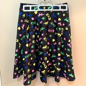 Luna Lovegood Skirt FLAWED - fandom skater twirl skirt stretchy costume cosplay